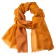 Karierter Kaschmir-Schal in Hell- und Dunkelbraun