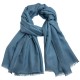 Brauner Pashmina-Schal aus Kaschmir und Seide