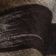 Ikat gewebter, grauer Schal aus Kaschmir und Wolle