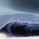 Karierter Pashmina-Schal in Blautönen