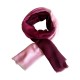 Zweifarbiger Pashmina-Schal in Hellblau und Beige