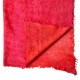 Kaschmirschal im fuchsia-orangen Spritzmuster