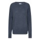 Beiger oversize Kaschmir-Pullover