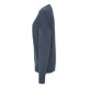 Oversize Kaschmir-Pullover in Indigo