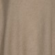 Taupe poncho aus Seide/Kaschmir Mix