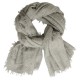 Gestricktes Kaschmir-Tuch in Naturbeige