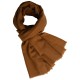 Braunes Pashmina-Tuch in Twillwebart