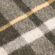 Graues Tuch mit Schottenkaro