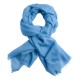 Himmelblauer diamantgewebter Pashmina-Schal