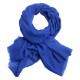 Blaulila diamantgewebter Pashmina-Schal