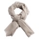 Hellgrauer diamantgewebter Pashmina-Schal