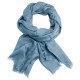 Graublauer Jacquard-Pashmina-Schal
