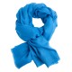 Azurblaues twillgewebtes Pashmina-Tuch