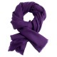 Dunkellila twillgewebtes Pashmina-Tuch