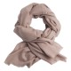 Graubraunes twillgewebtes Pashmina-Tuch