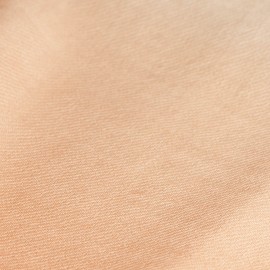 2-Lagen-Kaschmir-Schal in pfirsich- und cremefarben