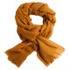 Dunkelgoldener Pashmina-Schal in Diamantmuster