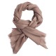 Graubrauner diamantgewebter Pashmina-Schal