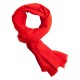 Korallenrotes twillgewebtes Pashmina-Tuch
