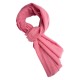 Rosafarbenes twillgewebtes Pashmina-Tuch
