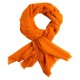 Orangefarbener diamantgewebter Kaschmir-Schal
