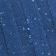 Blau meliertes Kaschmir-Halstuch