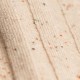 Beige meliertes Kaschmir-Halstuch